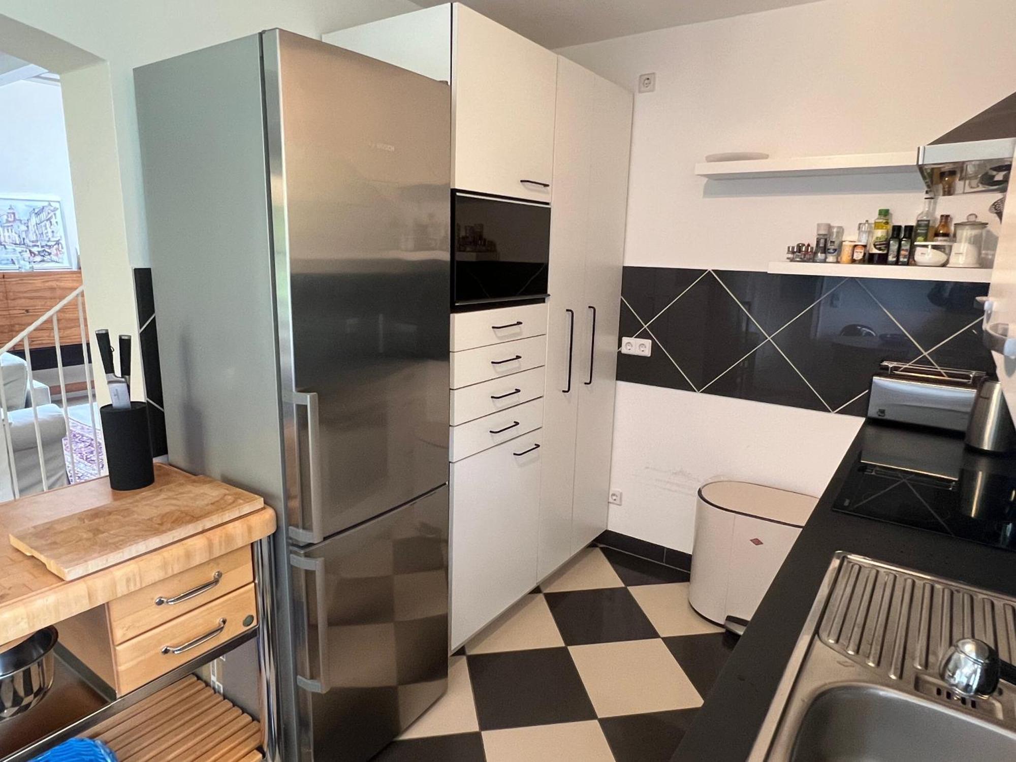 דונאו-אשינגן Maisonette Ferienappartement Mit Garten מראה חיצוני תמונה