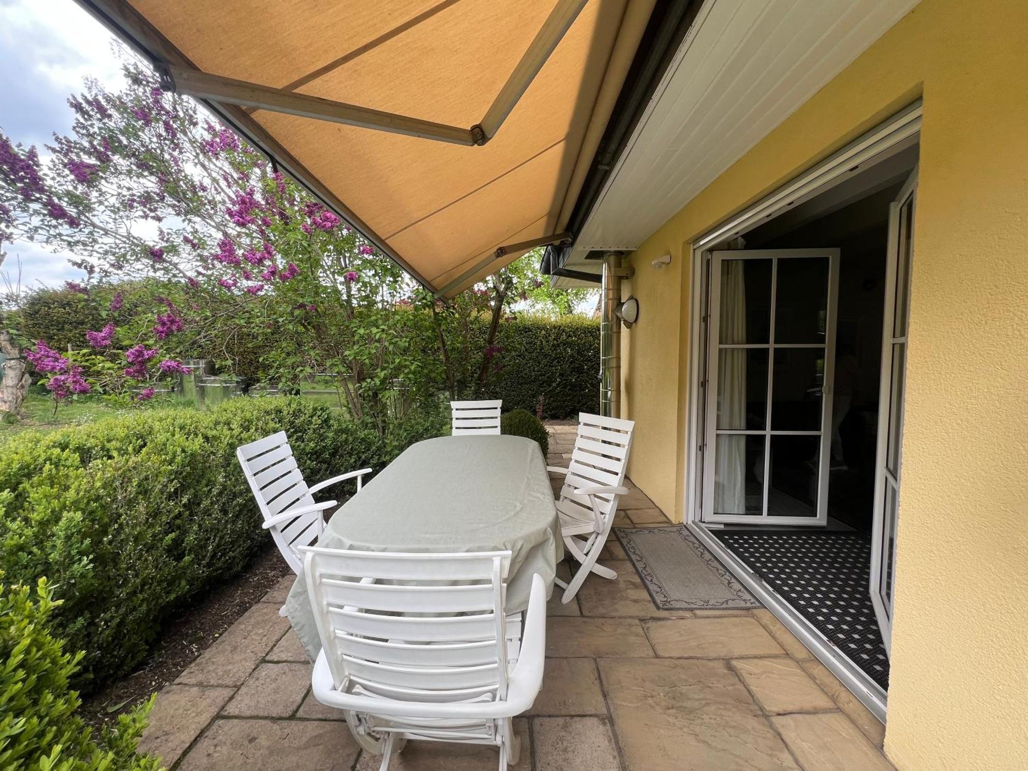 דונאו-אשינגן Maisonette Ferienappartement Mit Garten מראה חיצוני תמונה